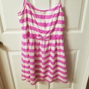 Lilly Pulitzer Pink Pansy Awning Striped Antonia